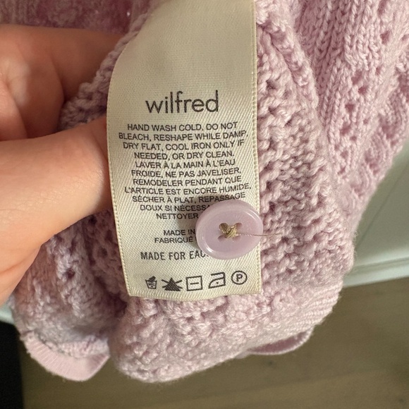 Aritzia London Cardigan (XS) (Lilac) - Picture 10 of 11